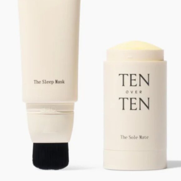 Ten over Ten - The Overnight Gift Set - Sleep Mask & Foot Balm - $72.00 Value! - Picture 3 of 3